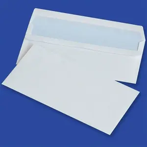 Pašlīmējošās aploksnes Office Products SK DL 110×220 mm 75 g/m² 1000 gab. baltas