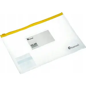 Plastic document sleeve Titanum A5 transparent 120 µm (TITA2955)
