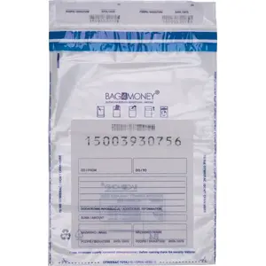 Конверт office products B4 260×370 мм прозрачный, упаковка 50 шт.