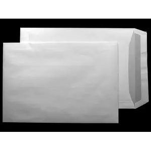 Envelope HERLITZ B4 with strip white 250 pcs
