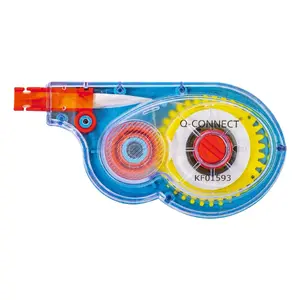 Correction roller Q-Connect KF01593, rice husk back, 5 mm x 8 m, blue