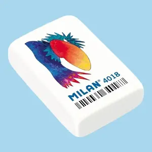 Eraser Milan Gumka large printed 'Fauna' pack of 18 – Milan 279805