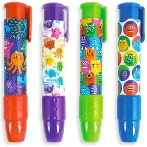 Eraser Bands 'Potworki' by Kolorowe Baloniki — mechanical rubber eraser bands, assorted colors, pack (MPN 295088)