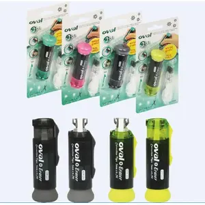 Correction Tape KW Trade Korektor 5 mm x 6 m with Eraser and Refill QDR-506