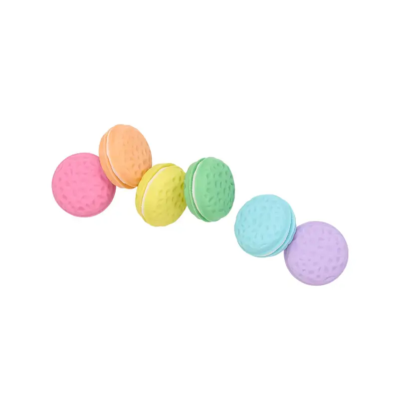 Kolorowe Baloniki OOLY Macarons Vanilla — 6 ластиков Photo 2