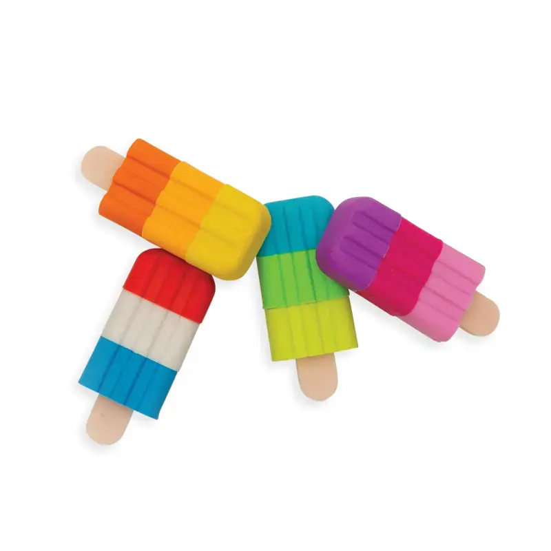 Dzēšgumiju komplekts Kolorowe Baloniki OOLY Icy Pops 4 gab. Photo 5