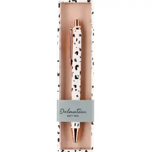 Ballpoint Pen STARPAK model STK DLU213 — metal body, black & white, pack 12