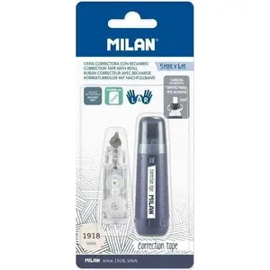 Correction Tape Milan 1918 blue with refill – Milan correction tape 1918, blue, includes spare cartridge