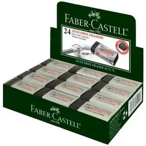 Eraser Faber-Castell Gumka Dust-free black — Faber-Castell WIKR-928241