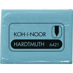 Eraser KOH-I-NOOR soft white kneadable gum for lightening drawings