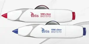 Correction Tape Tetis BK010-TD — portable correction dispenser, white correction film