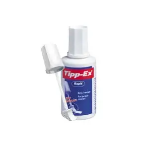 Correction fluid TIPPEX Rapid 20 ml — white correction liquid for paper