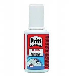 Correction fluid Pritt with brush applicator, 20 ml bottle