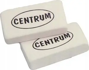 Dzēšgumija Centrum CE80376 — mīksta taisnstūra 40×20×10 mm, komplekts 45 gab.