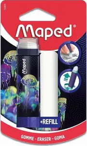 Eraser stick Maped Deepsea — Maped Deepsea eraser in stick format