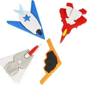 Eraser STARPAK Jet Plane 3D STK GUM30 — shaped eraser, single piece