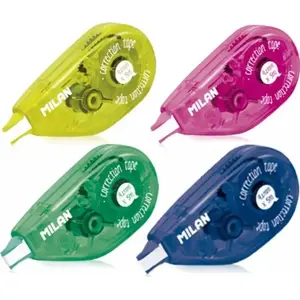Correction Tape Milan Pocket Mini 2 pcs — compact portable correction dispenser