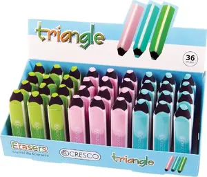 Eraser pack TEKA 36 pieces model 617576 – pencil erasers, soft white erasers