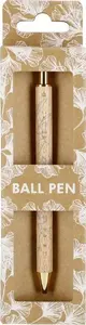 Ballpoint pen STARPAK STK DLU212 Wooden body, refillable, black ink