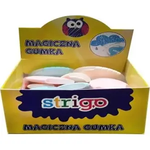 Eraser set Strigo Magiczna, 24 pieces, assorted colors
