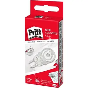 Correction Tape Henkel PRITT — handheld tape dispenser for paper corrections, adhesive white tape