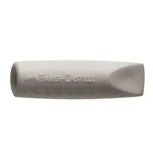 Eraser Faber-Castell 187000, grey, pack of 2, PVC-free