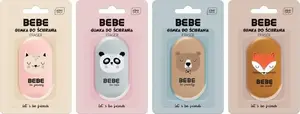 Eraser INTERDRUK BB Friends oval mix — soft rubber oval-shaped eraser, assorted designs