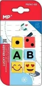 Erasers TEKA creative set 6 pieces, model 606933