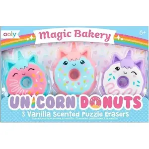 Erasers Ooly scented erasers - unicorns, novelty shaped scented erasers by Ooly