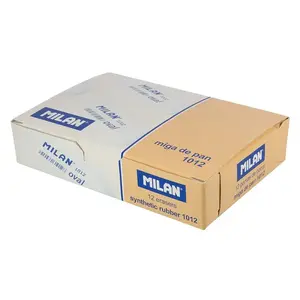 Eraser Milan CMM1012, rubber, white, 62×28×12 mm, 1 pc