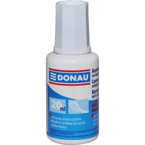 Liquid Correction Pen Donau 20 ml with Brush Tip, model 7615001-99