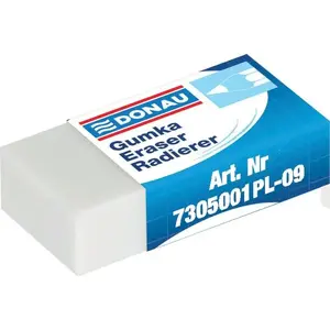 Eraser Donau universal 41×21×11 mm white