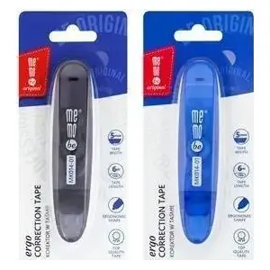Correction Tape MemoBe Ergo 5 mm x 6 m, compact handheld correction dispenser