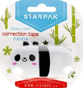 Correction Tape STARPAK Korektor W Tasmie 5 mm x 6 m Panda STK KOR60