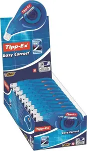 Correction Tape Refill BIC Korektor Tipp-EX Correct 12 m, pack of 10
