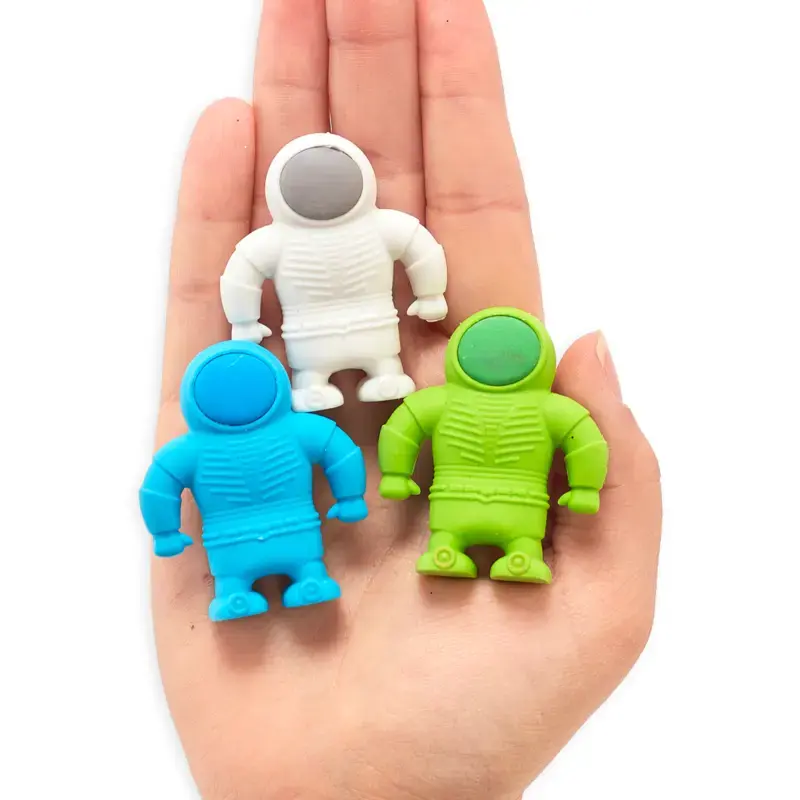 Dzēšgumiju komplekts Kolorowe Baloniki OOLY Astronaut — 3 gab. Photo 5