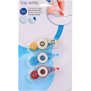 Korektors TOPWRITE Topwrite — kompakts lentes dozators, komplekts 3 gab.