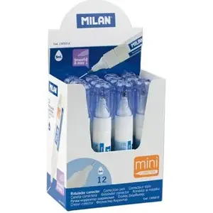 Correction Fluid Bottle Milan Mini 5 ml, set of 12 — correction liquid for paper