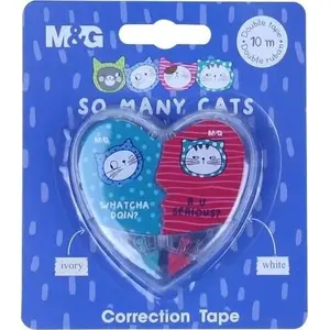 Correction Tape MG So Many Cats 5 m x 5 mm, pack of 2 – tape corrective dispenser