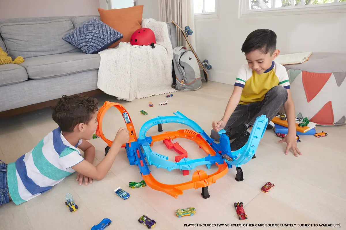 Hot Wheels Action Ultra Hots Blast Launch Face-Off трек Photo 2