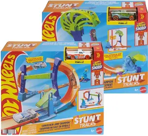 Toy Figure MATTEL HW CITY MISTRZOWSKI SKOK AST MIX JLM90 — die-cast vehicle accessory set