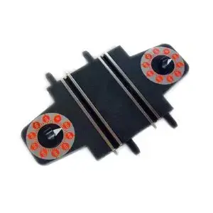 Аксессуар для игровой трассы CARRERA RC 88107 — детская игровая накладка чёрно‑красно‑белая