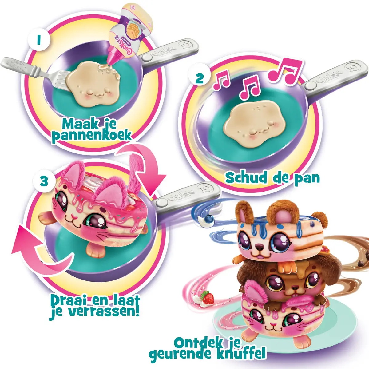 Toy food Moose Toys Cookeez Makery Pancake Photo 3