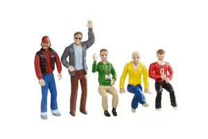 Figures set CARRERA RC 21127 for toy track — multicolour, for ages 8+