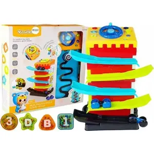 Children's Educational Block Slide with Cars LEAN Sport 16685-uniw