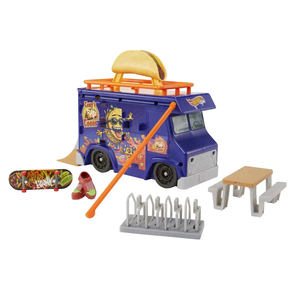 Hot Wheels Action Skate Taco Truck кейс — MATTEL Photo 4