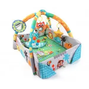 Развивающий коврик 4 в 1 «Джунгли» TK Import TinyMini JL628-1B (MPN 6142)