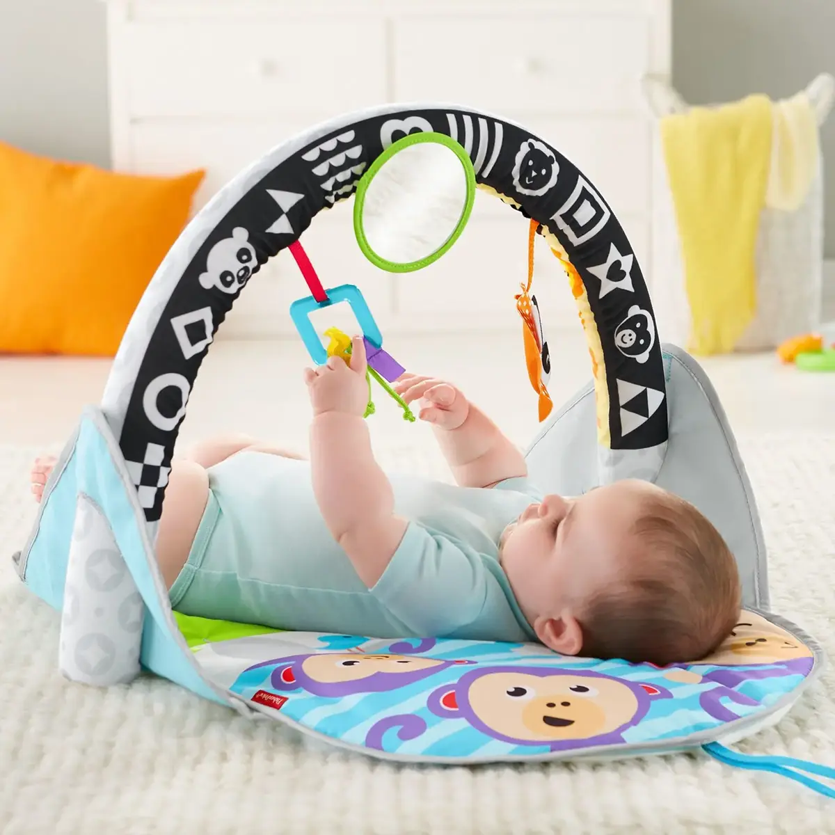 Aktivitāšu paklājs Fisher-Price 2-in-1 Flip & Fun Photo 3