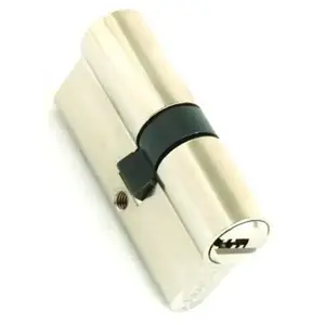 Cylinder lock insert GERDA Wkładka symetryczna 31x31 mm nickel satin