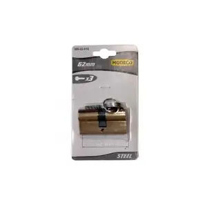 Cylinder lock insert MODECO MN-02-616 62 mm, 3 keys, pack of 12